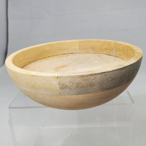 Smith & Hawken Accents Smith Hawken Round Wooden Tray Bowl Poshmark